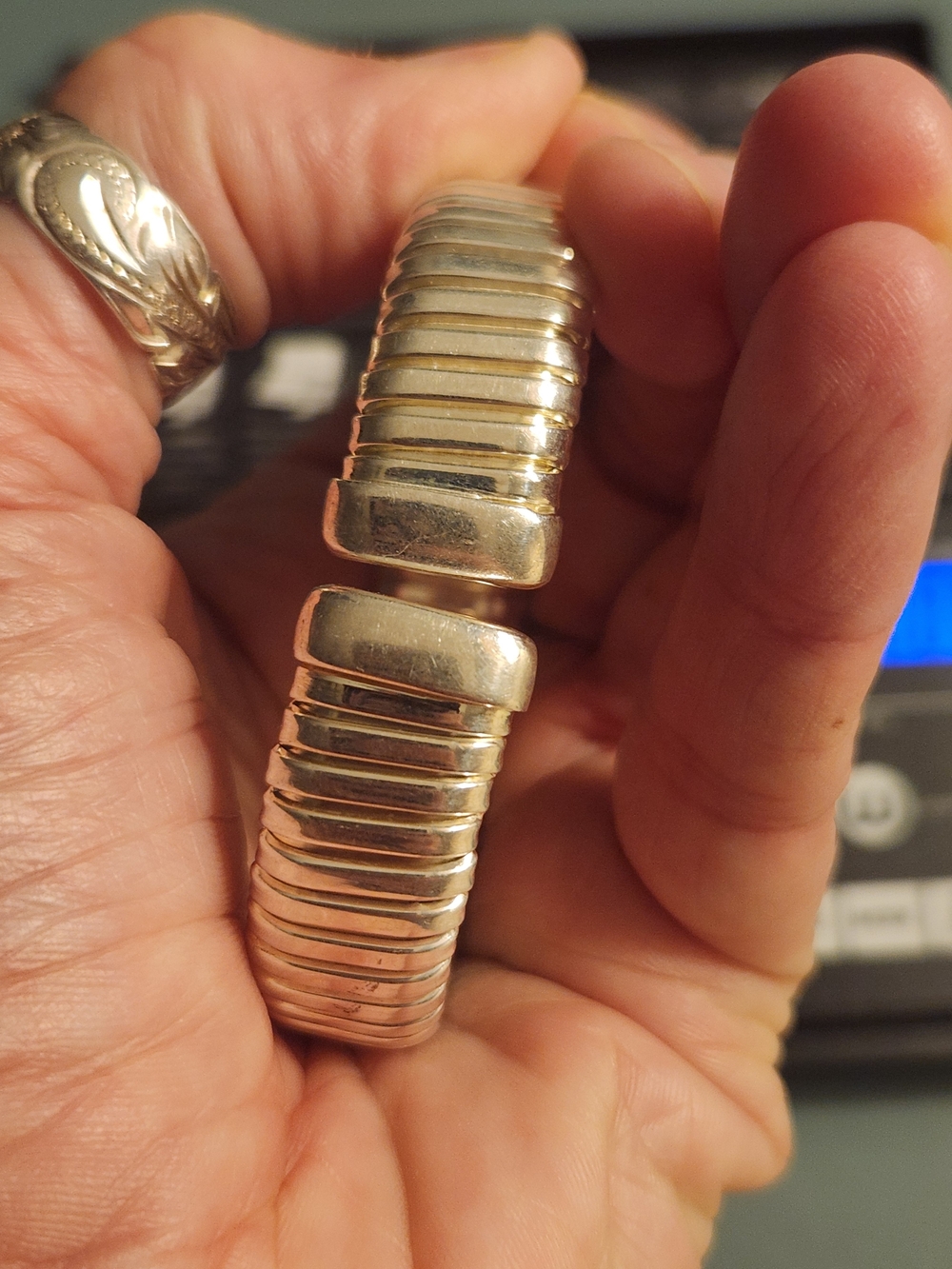 Milor 925 Silver Cuff  Bracelet With Flex - Picture 12 of 13